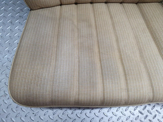 W123 Coupe rear seat beige used OEM