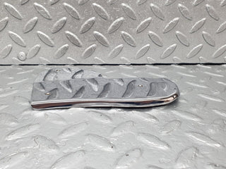 W123 Coupe left door chrome cover used OEM