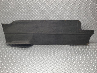 W124 Cabriolet fuel tank cover carpet gray used OEM