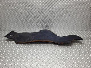W123 Coupe centre console carpet left side black used OEM