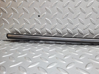 W123 trunk boot lid chrome moulding trim used OEM