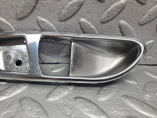 R107 SL interior door handle chrome surround right used OEM