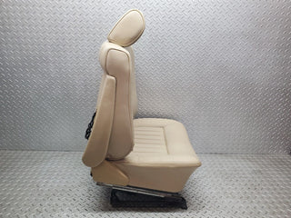 45868 Mercedes-Benz W126 420SE Front Right Electric Seat Leather Beige 1269102650
