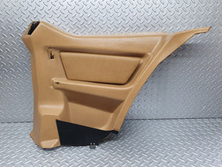 W126 Coupe rear right card panel beige used OEM