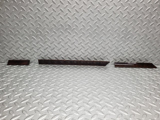 W124 dashboard wood trim set used OEM