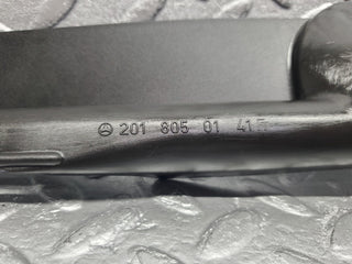 W201 Baby Benz boot lid lock cover used OEM
