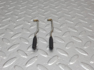 W201 Baby Benz front door lock knob pair used OEM