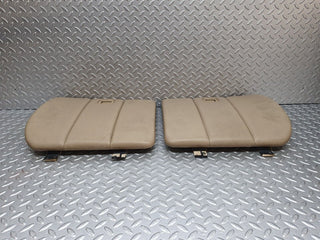 R129 SL rear seat beige leather used OEM