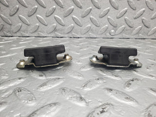 W124 Cabriolet trunk lock striker latch pair used OEM