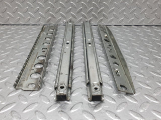 W123 Coupe front right seat rail pair used OEM