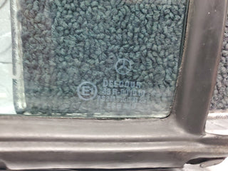 W123 Wagon rear right quarter window glass used OEM