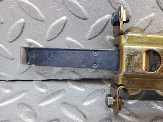 W124 door safety check strap front left used OEM