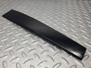 W210 rear left door window exterior trim used OEM