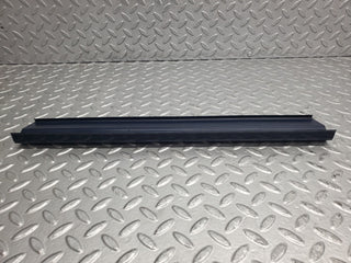 W123 rear left door sill trim blue used OEM