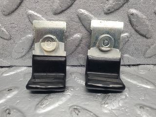 W124 Cabriolet window stop plate 2x used OEM
