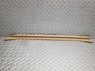R129 SL left door sill trim beige used OEM