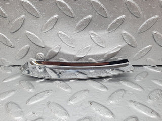 W123 Coupe left door chrome front cover used OEM