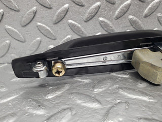 W123 Coupe left door exterior handle used OEM