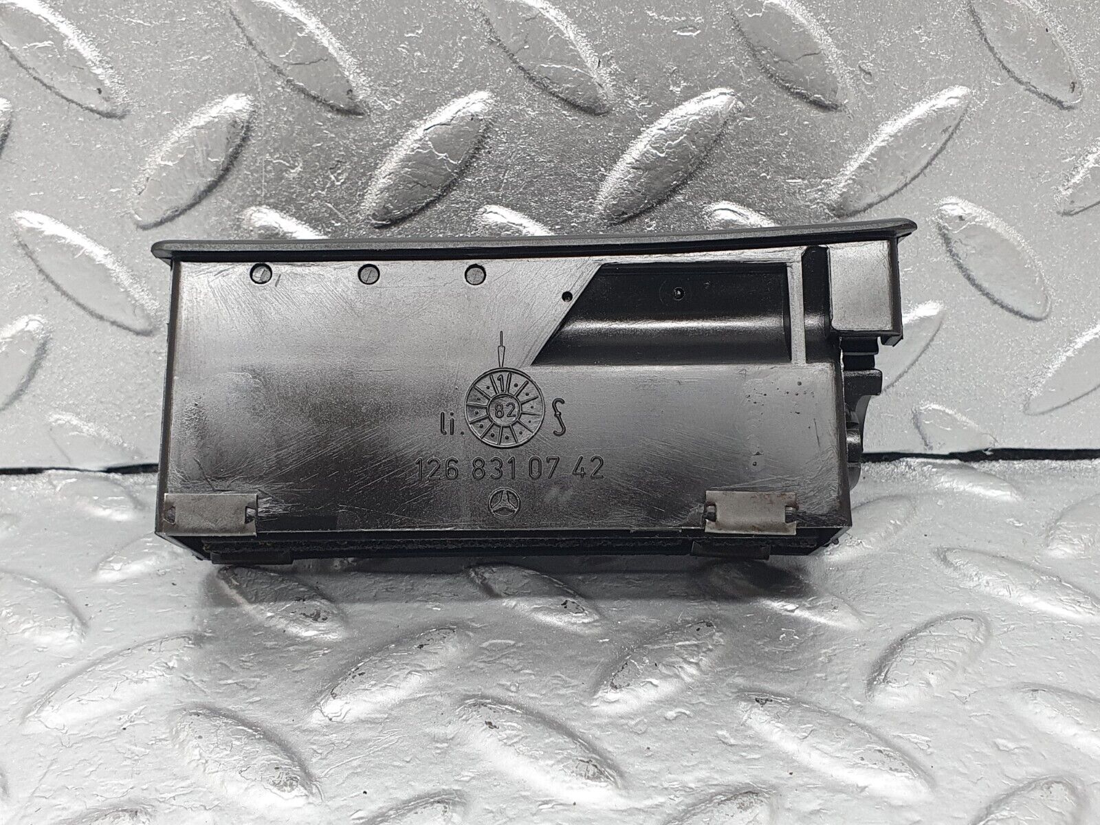 43587 Mercedes-Benz C126 380SEC Coupe Dashboard Air Vent Left Side 1268310742