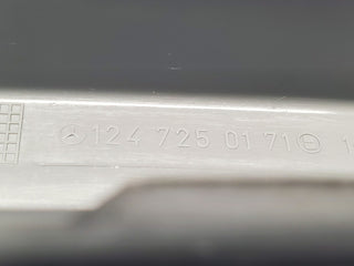 W124 Wagon front left inner window frame cover gray used OEM