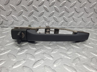 W201 Baby Benz front right door exterior handle with key used OEM