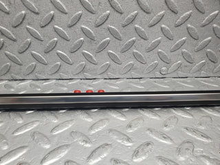 W123 rear left door centre moulding trim used OEM