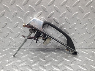 W123 Coupe left door exterior handle used OEM