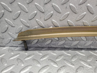 W126 Coupe front left door window channel used OEM