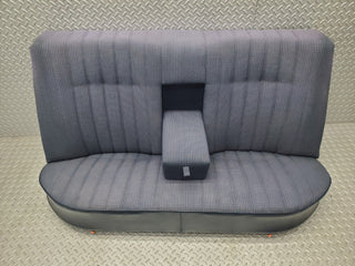 W123 rear seat blue used OEM