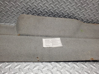 W124 Cabriolet fuel tank cover carpet gray used OEM