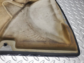 W201 Baby Benz front right floor carpet black used OEM