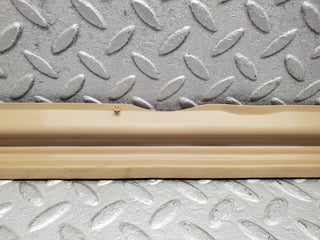 R129 SL left door sill trim beige used OEM