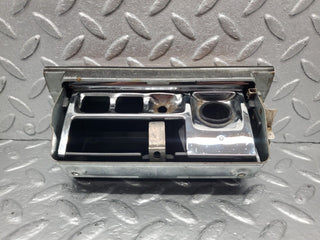 W123 Coupe centre console ashtray wood finish used OEM