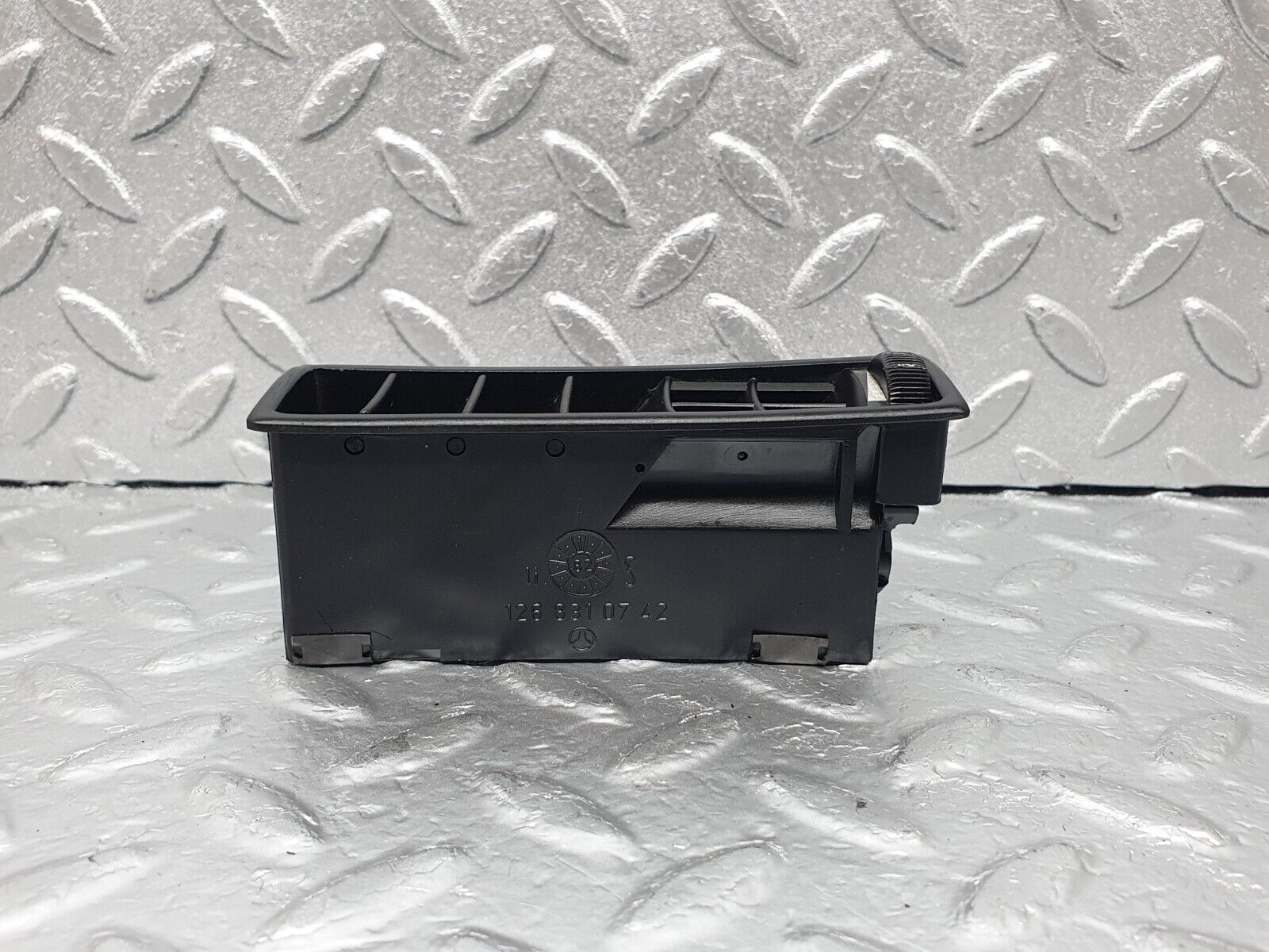 43587 Mercedes-Benz C126 380SEC Coupe Dashboard Air Vent Left Side 1268310742