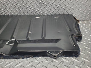 W126 Coupe fuel tank cover plate used OEM