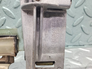 C123 Coupe right door window glass used OEM