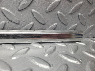 W123 rear right door chrome moulding trim used OEM