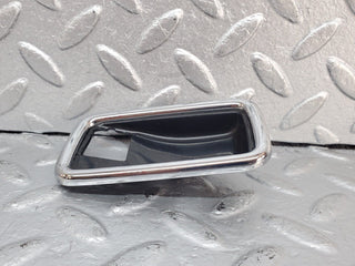 W123 chrome frame for door opener right used OEM