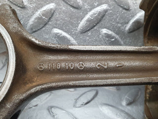 W126 Coupe piston with connecting rod used OEM