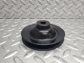 W123 power steering pump pulley used OEM