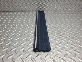 W123 rear left door sill trim blue used OEM