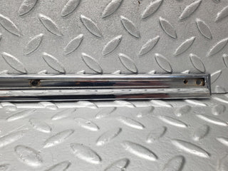 W113 Pagoda left door chrome trim used OEM