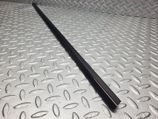 W210 rear left door window exterior trim used OEM