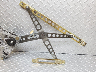 44412 Mercedes-Benz W123 280E Front Left Power Window Regulator 1237202746 1267250311