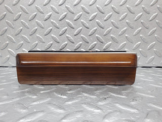 W126 centre console ashtray wood finish used OEM