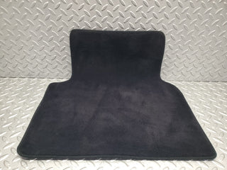 W201 Baby Benz rear left floor mat dark blue used OEM