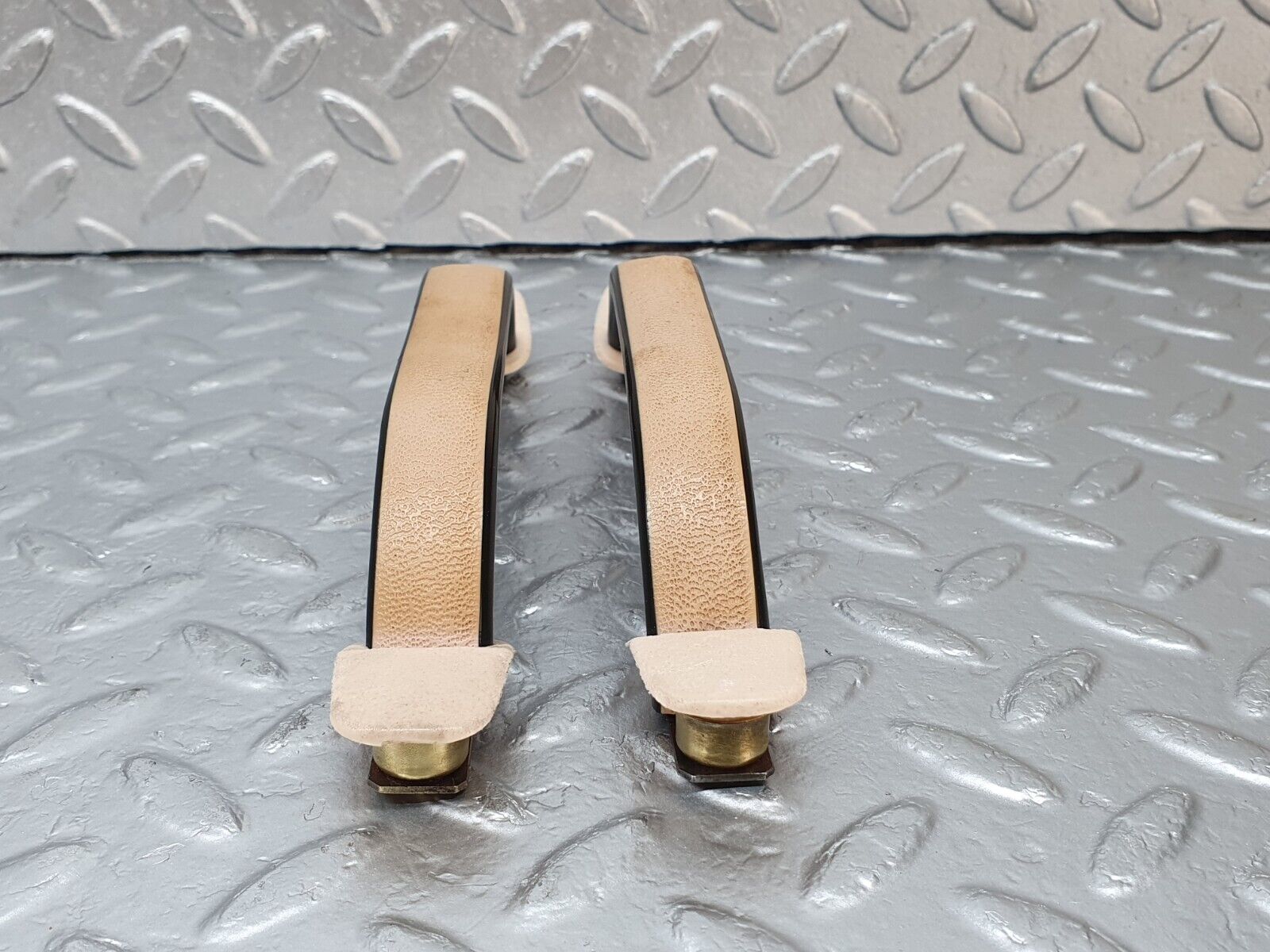 43037 Mercedes-Benz R107 Hard Top Interior Roof Grab Handle Pair