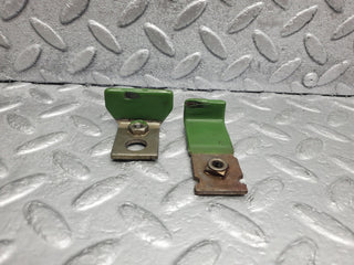 W126 Coupe window stop plate used OEM