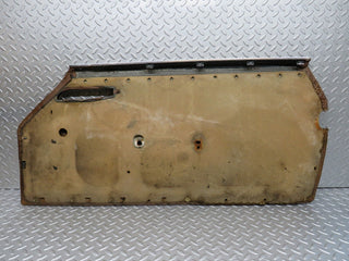 R107 SL door card brown left side used OEM