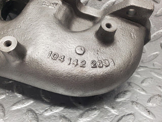 46165 Mercedes-Benz W124 280E Exhaust Manifold Cylinder 1-3 1041422601